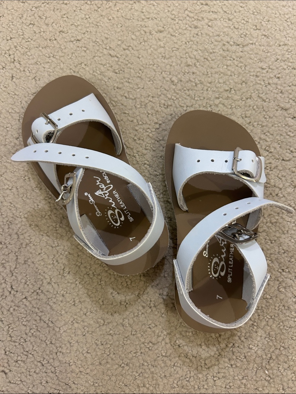 Sun-San Light Blue Saltwater Sandals